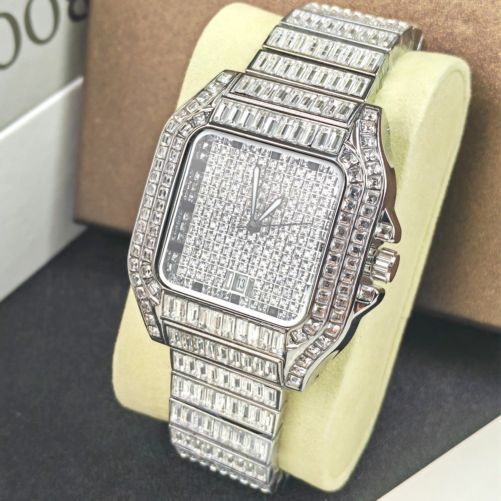 Mivora Versatile Diamond Watch – Herren Edition