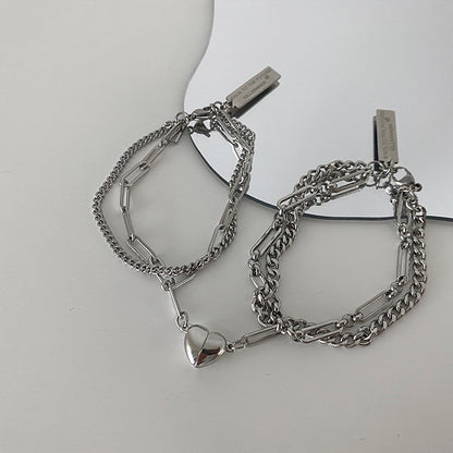 MIVORA HeartMagnet Partnerarmband